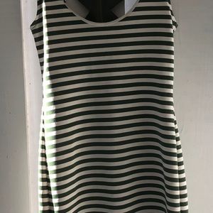 Poof Couture Green dress zipper in back party